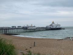 End of the walk at Eastbourne Pier